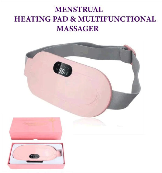 HEATING PAD WOMEN PERIOD PAIN CRAMP RELIEF BELT