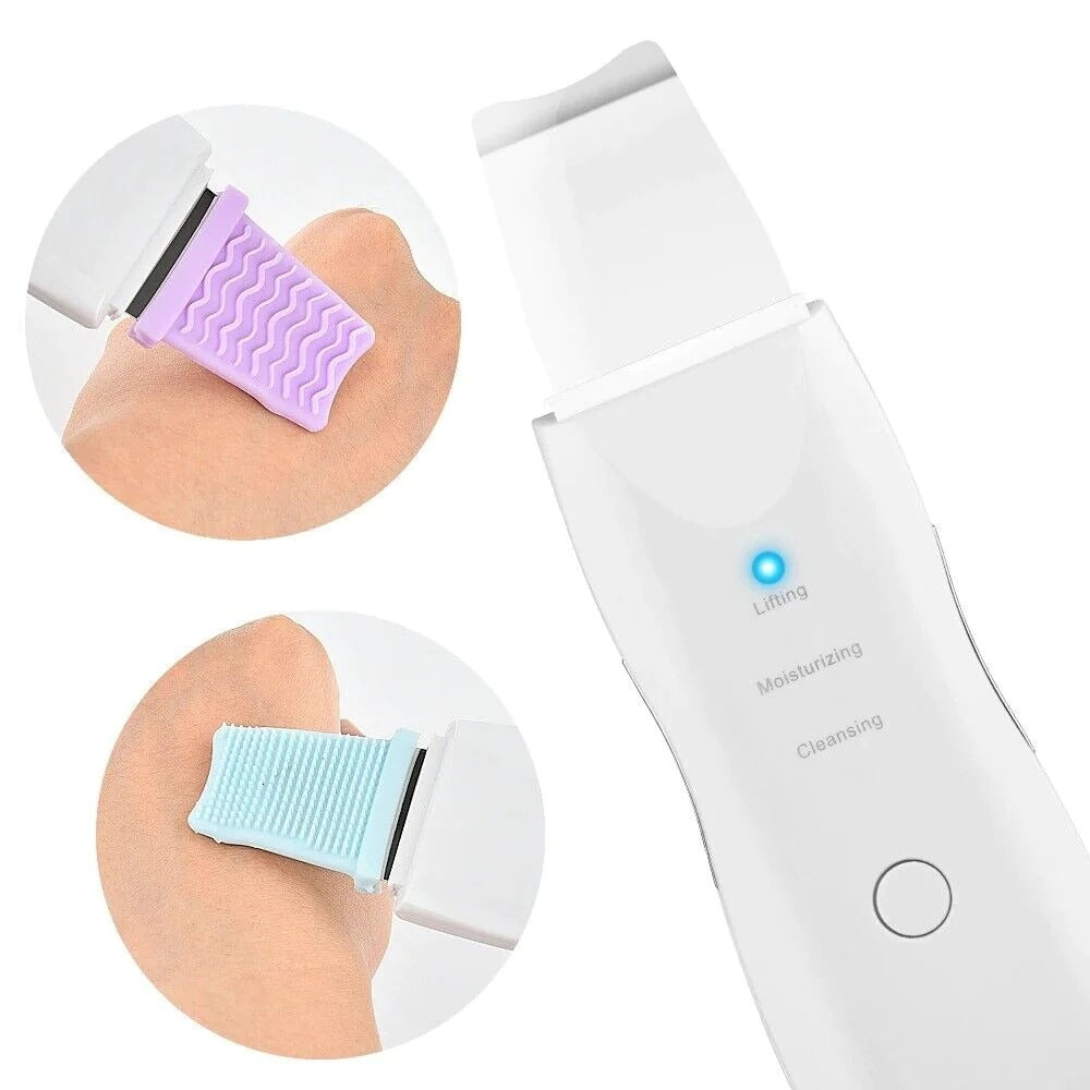 Rechargeable Ultrasonic Skin Scrubber
